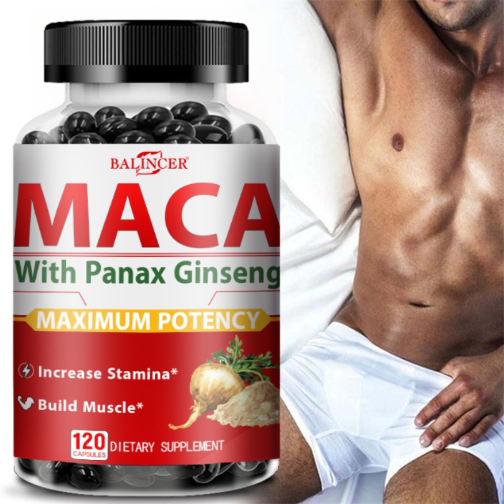 Valerian Root Capsule - Kapsułki z korzeniem macy z żeń-szeniem