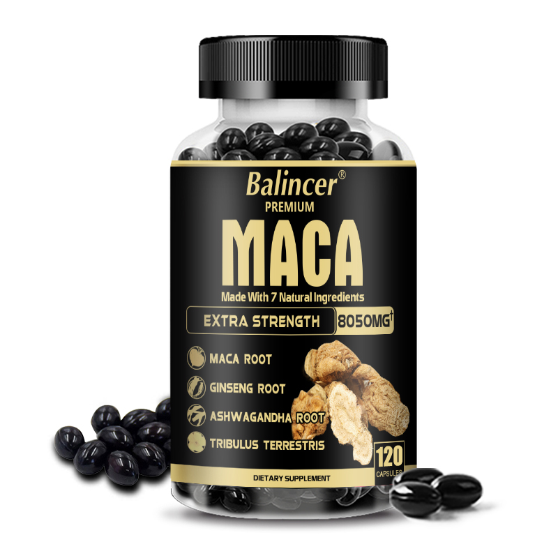 Valerian Root Capsule - Kapsułki Premium 7w1 z korzeniem Maca,