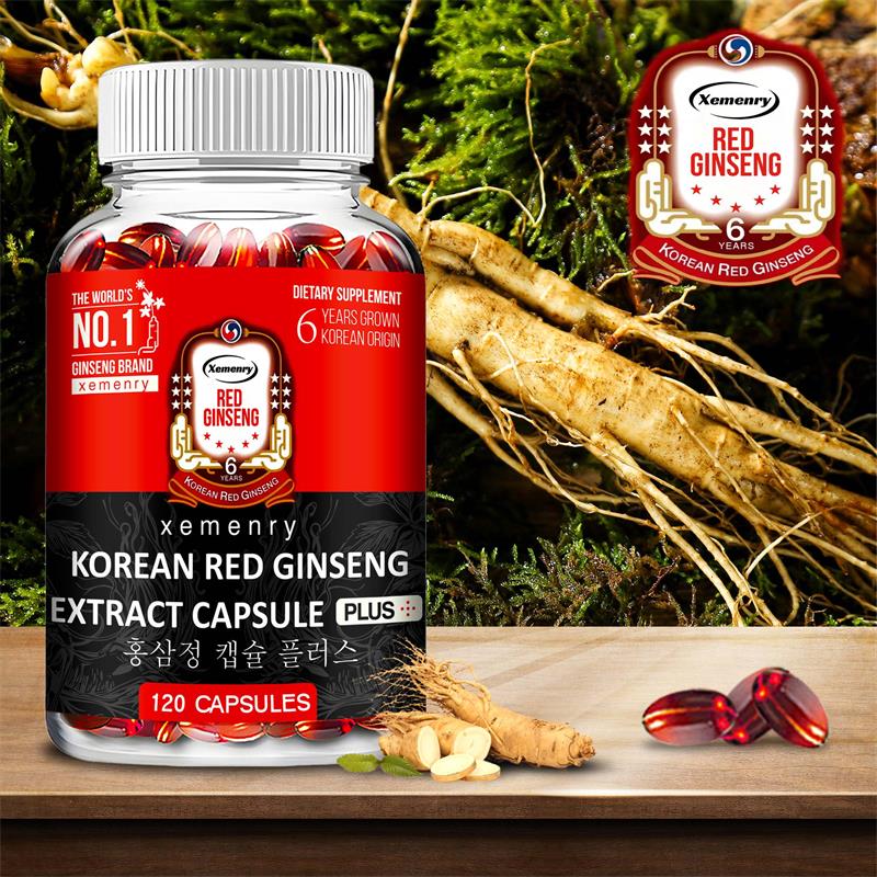 Valerian Root Capsule - Koreańska suplementacja z czerwonego żeń-szenia -