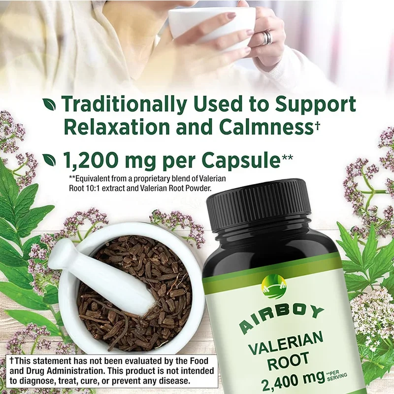 Korzeń Valerian - zapewnia wsp – Valerian Root Capsule recenzja i cena